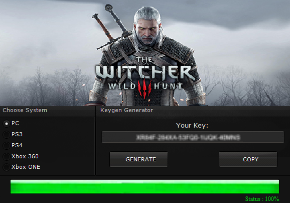 Witcher 3 gog key generator game